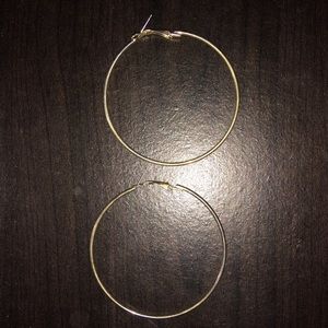Silver Hoop Earrings